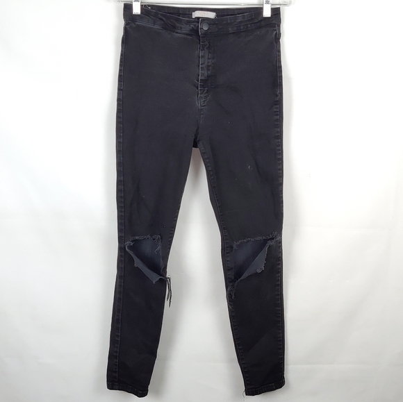 Forever 21 Denim Jeans Size 31 | Distressed Boho Grunge Casual School Fall - Picture 1 of 7